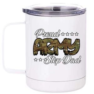 Ocp Bold Proud Army Step Dad Meaningful Gift 12 oz Stainless Steel Tumbler Cup