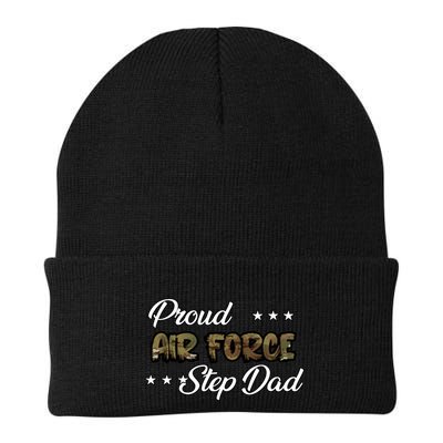 Ocp Bold Proud Air Force Step Dad Funny Gift Beanie