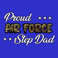 Ocp Bold Proud Air Force Step Dad Funny Gift 16 in Basic Backpack