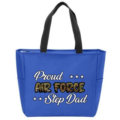 Ocp Bold Proud Air Force Step Dad Funny Gift Zip Tote Bag