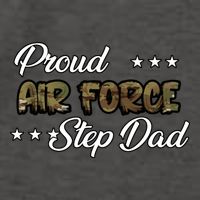 Ocp Bold Proud Air Force Step Dad Funny Gift Vector Backpack