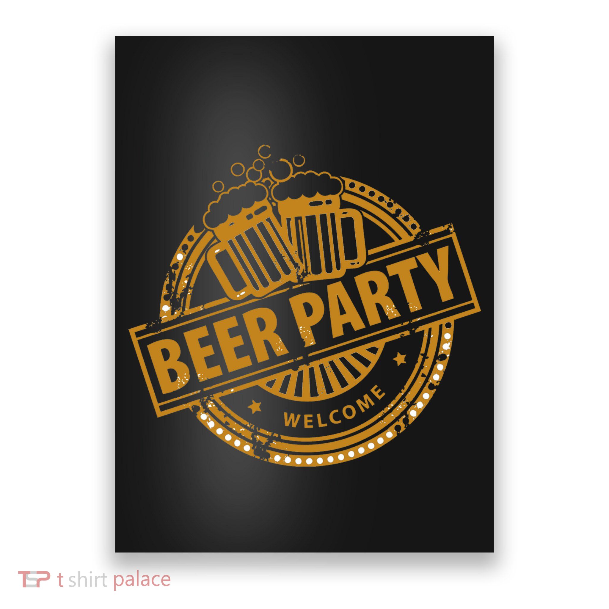 Oktoberfest Beer Party Welcome Poster