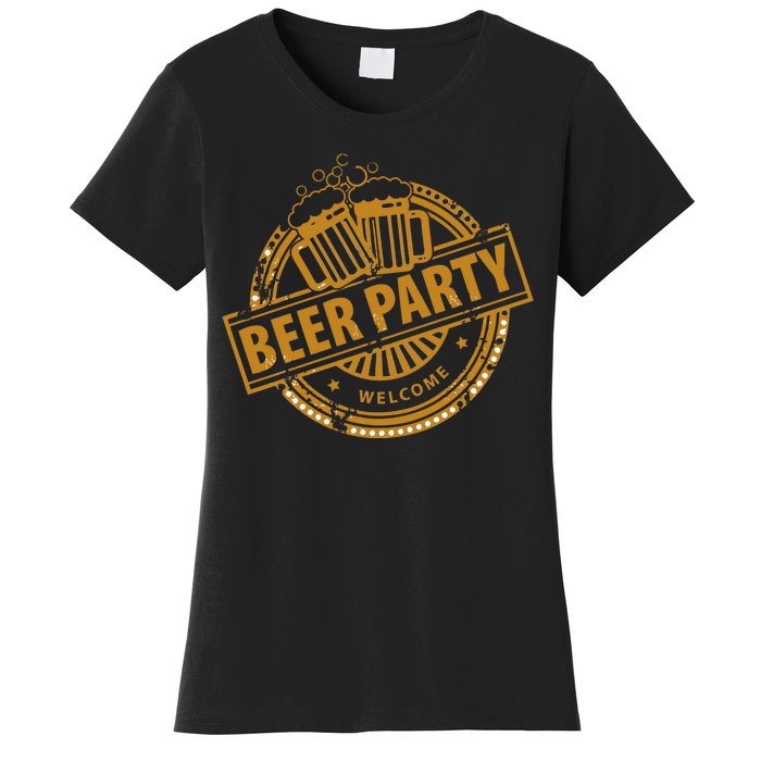 Oktoberfest Beer Party Welcome Women's T-Shirt