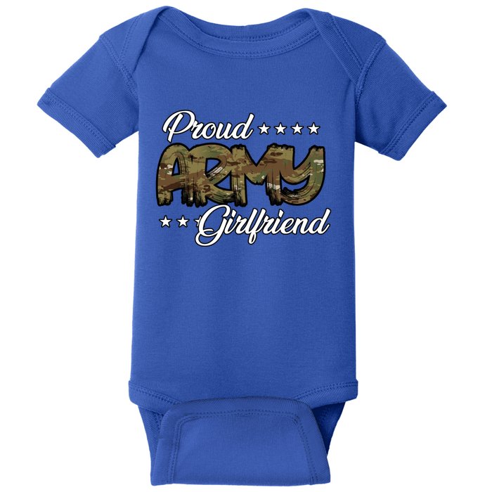 Ocp Bold Proud Army Friend Gift Baby Bodysuit