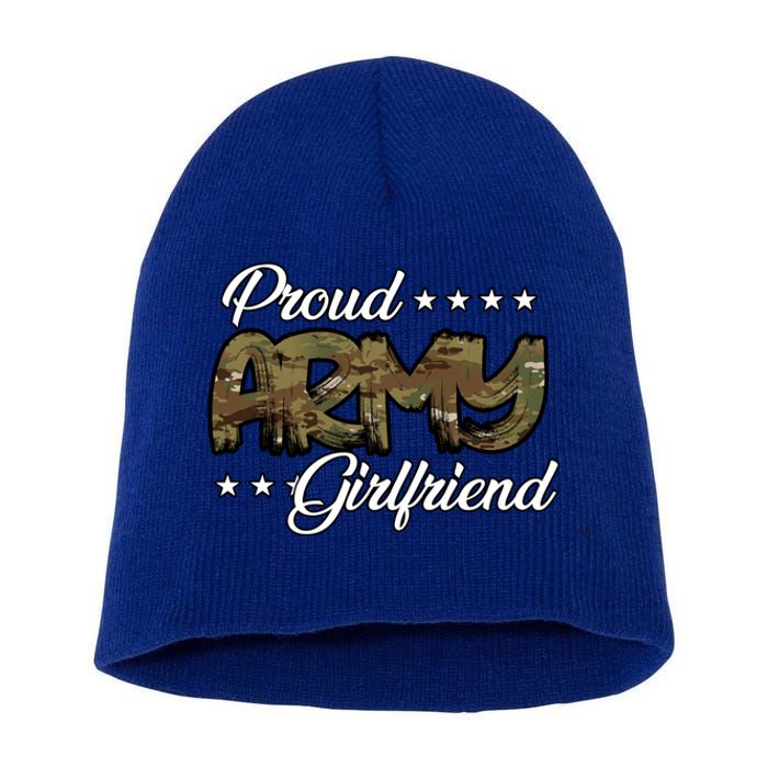 Ocp Bold Proud Army Friend Gift Short Acrylic Beanie