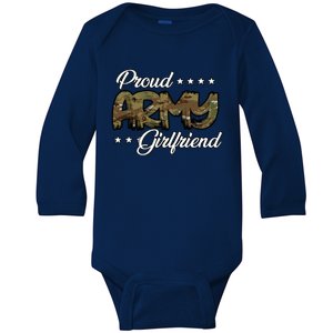 Ocp Bold Proud Army Friend Gift Baby Long Sleeve Bodysuit