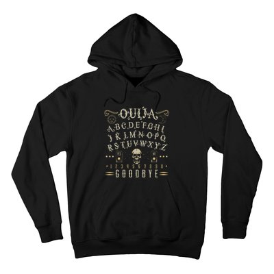 Ouija Board Paranormal Spirit Board Occult Halloween Hoodie