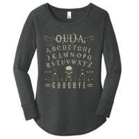 Ouija Board Paranormal Spirit Board Occult Halloween Women's Perfect Tri Tunic Long Sleeve Shirt