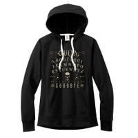 Ouija Board Paranormal Spirit Board Occult Halloween Women's Fleece Hoodie