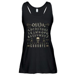 Ouija Board Paranormal Spirit Board Occult Halloween Ladies Essential Flowy Tank