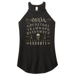 Ouija Board Paranormal Spirit Board Occult Halloween Women's Perfect Tri Rocker Tank