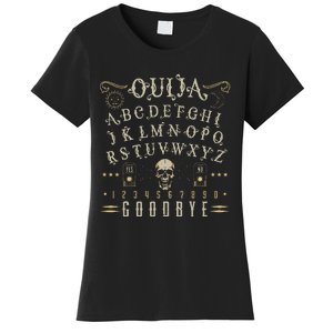 Ouija Board Paranormal Spirit Board Occult Halloween Women's T-Shirt