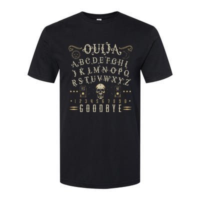 Ouija Board Paranormal Spirit Board Occult Halloween Softstyle CVC T-Shirt