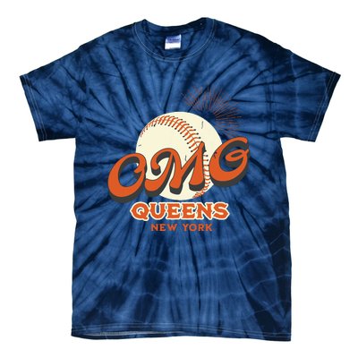 Omg Baseball Queens New York Tie-Dye T-Shirt