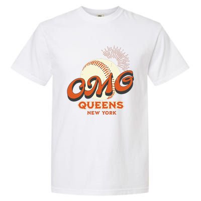 Omg Baseball Queens New York Garment-Dyed Heavyweight T-Shirt