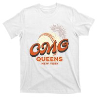 Omg Baseball Queens New York T-Shirt