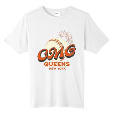 Omg Baseball Queens New York Tall Fusion ChromaSoft Performance T-Shirt