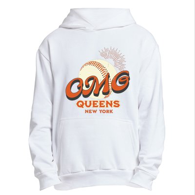 Omg Baseball Queens New York Urban Pullover Hoodie