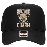 Original Body Rebuilt Engine Runs Like A Charm Open Heart High Crown Mesh Back Trucker Hat