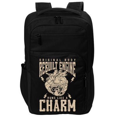 Original Body Rebuilt Engine Runs Like A Charm Open Heart Impact Tech Backpack