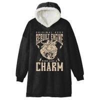 Original Body Rebuilt Engine Runs Like A Charm Open Heart Hooded Wearable Blanket