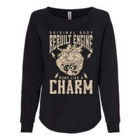 Original Body Rebuilt Engine Runs Like A Charm Open Heart Womens California Wash Sweatshirt