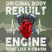 Original Body Rebuilt Engine Runs Like A Charm Legacy Tie Dye Trucker Hat
