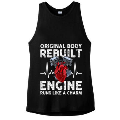 Original Body Rebuilt Engine Runs Like A Charm Ladies PosiCharge Tri-Blend Wicking Tank