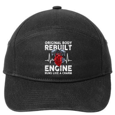Original Body Rebuilt Engine Runs Like A Charm 7-Panel Snapback Hat