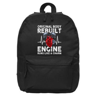 Original Body Rebuilt Engine Runs Like A Charm 16 in Basic Backpack