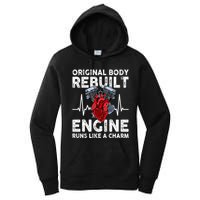 Original Body Rebuilt Engine Runs Like A Charm Women's Pullover Hoodie
