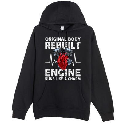 Original Body Rebuilt Engine Runs Like A Charm Premium Pullover Hoodie