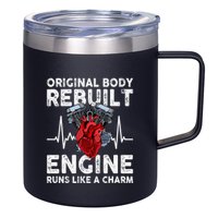 Original Body Rebuilt Engine Runs Like A Charm 12oz Stainless Steel Coffee Mug