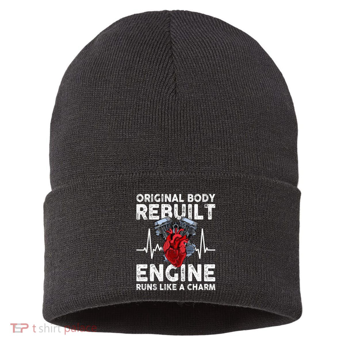 Original Body Rebuilt Engine Runs Like A Charm Sustainable Knit Beanie