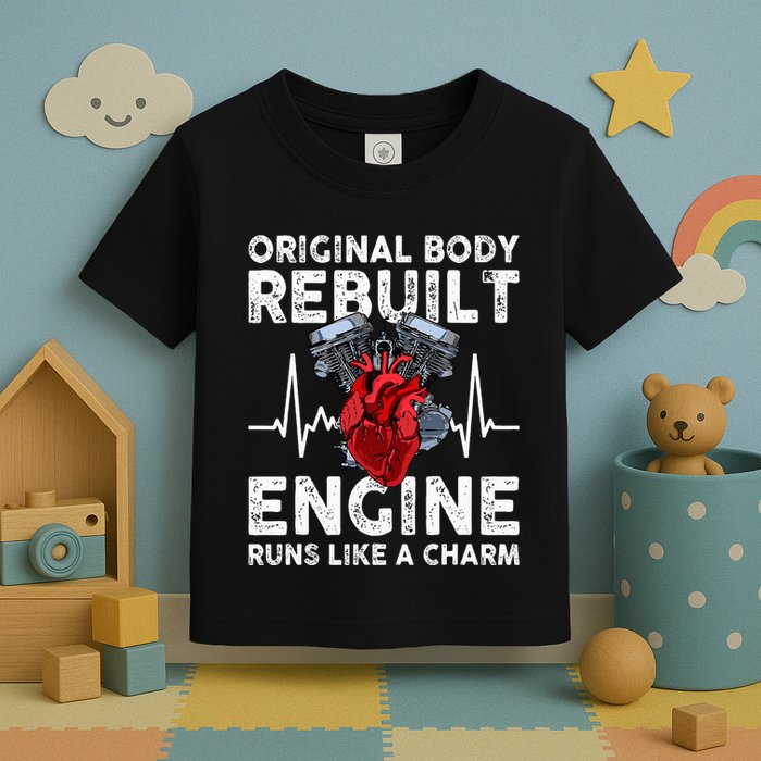 Original Body Rebuilt Engine Runs Like A Charm Toddler T-Shirt