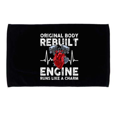 Original Body Rebuilt Engine Runs Like A Charm Microfiber Hand Towel