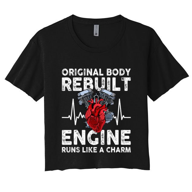 Original Body Rebuilt Engine Runs Like A Charm Crop Top
