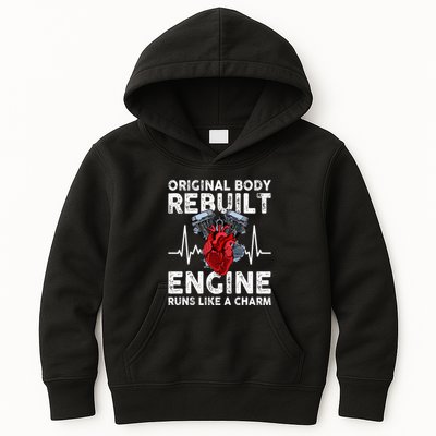 Original Body Rebuilt Engine Runs Like A Charm Kids Hoodie