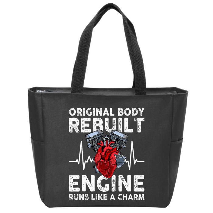 Original Body Rebuilt Engine Runs Like A Charm Zip Tote Bag