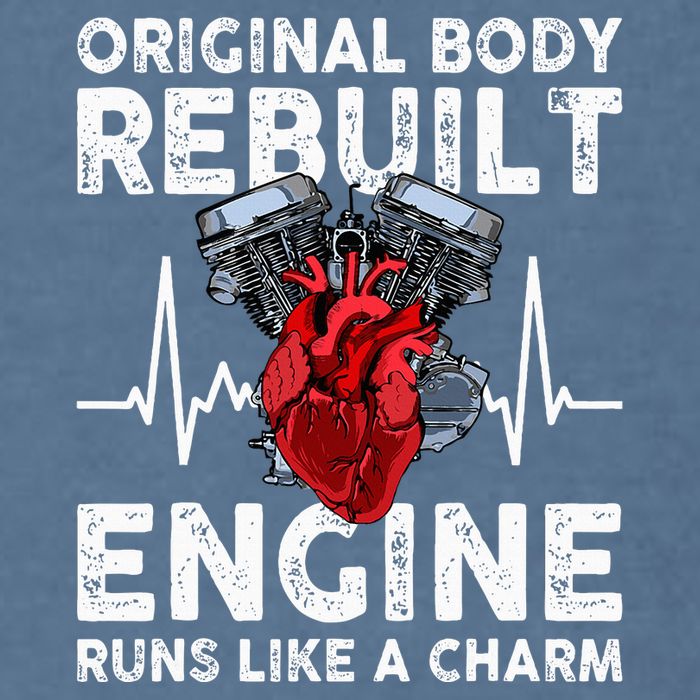Original Body Rebuilt Engine Runs Like A Charm Garment-Dyed Sweatshirt
