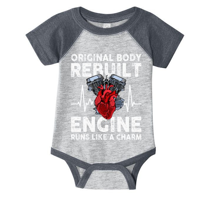 Original Body Rebuilt Engine Runs Like A Charm Infant Baby Jersey Bodysuit