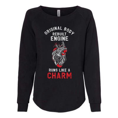 Original Body Rebuilt Engine Runs Like A Charm Womens California Wash Sweatshirt