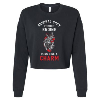 Original Body Rebuilt Engine Runs Like A Charm Cropped Pullover Crew