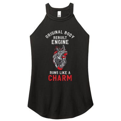 Original Body Rebuilt Engine Runs Like A Charm Women's Perfect Tri Rocker Tank