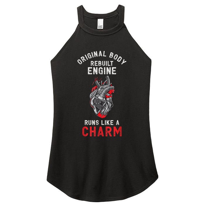 Original Body Rebuilt Engine Runs Like A Charm Women's Perfect Tri Rocker Tank