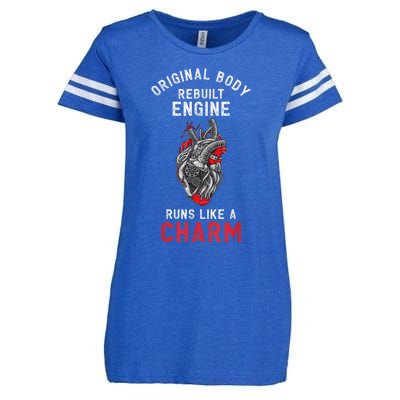 Original Body Rebuilt Engine Runs Like A Charm Enza Ladies Jersey Football T-Shirt