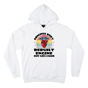 Original Body Rebuilt Engine Runs Like A Charm Car Engine Heart Hoodie