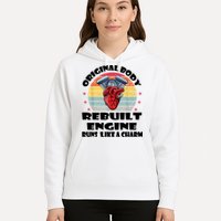 Original Body Rebuilt Engine Runs Like A Charm Car Engine Heart Hoodie