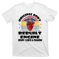 Original Body Rebuilt Engine Runs Like A Charm Car Engine Heart T-Shirt