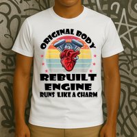 Original Body Rebuilt Engine Runs Like A Charm Car Engine Heart T-Shirt